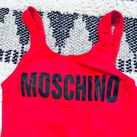 MOSCHINO Red Swimsuit One Piece Bathing suit - Picture 4 of 6